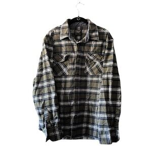 Jachs Men’s Heritage Cotton Flannel Button Down Shirt